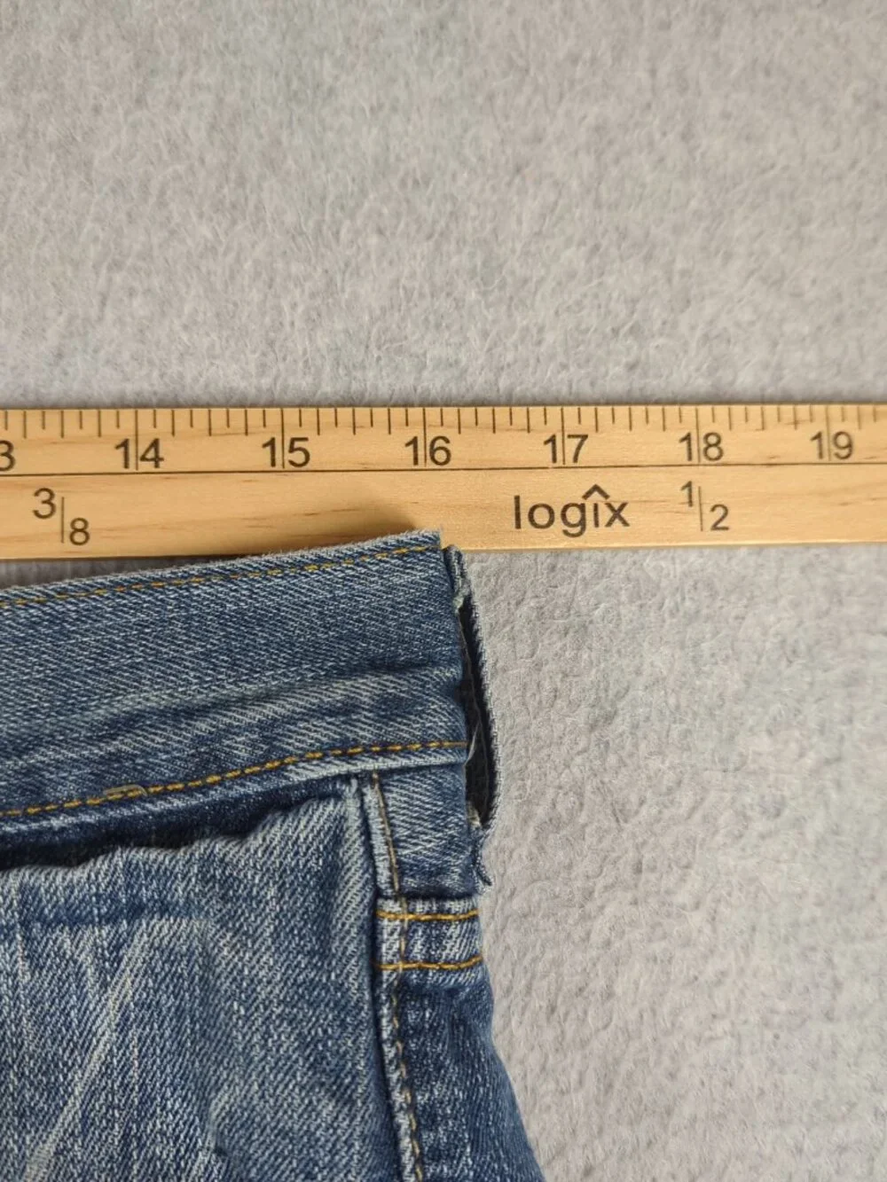 Levi's 550 Jeans Men's 32x32 (Fit 32x31) Blue Denim Relaxed Fit Straight Leg